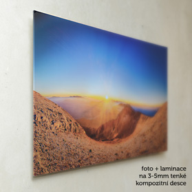 Kompozitní deska s fotografií